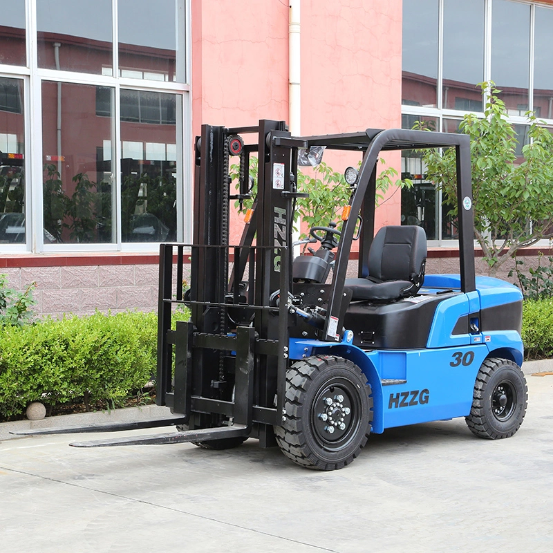 Fast Delivery China Engine 3ton Diesel Truck electric Terrain Rough Forklift with Attachment Paper Clamps for Sale