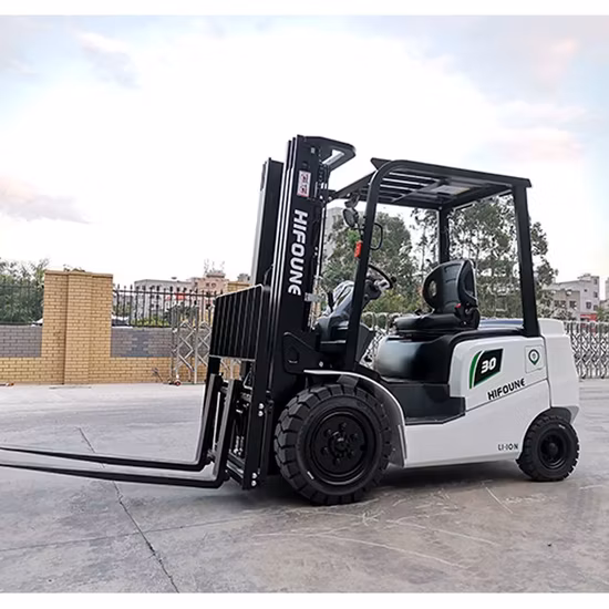 Movmes Chine Fabricant 2.5/3.5t/tonne 2500kg 3500kg avec décalage latéral et pneus pleins contrepoids Mini chariot élévateur électrique Prix pour tout neuf/palette/manuel